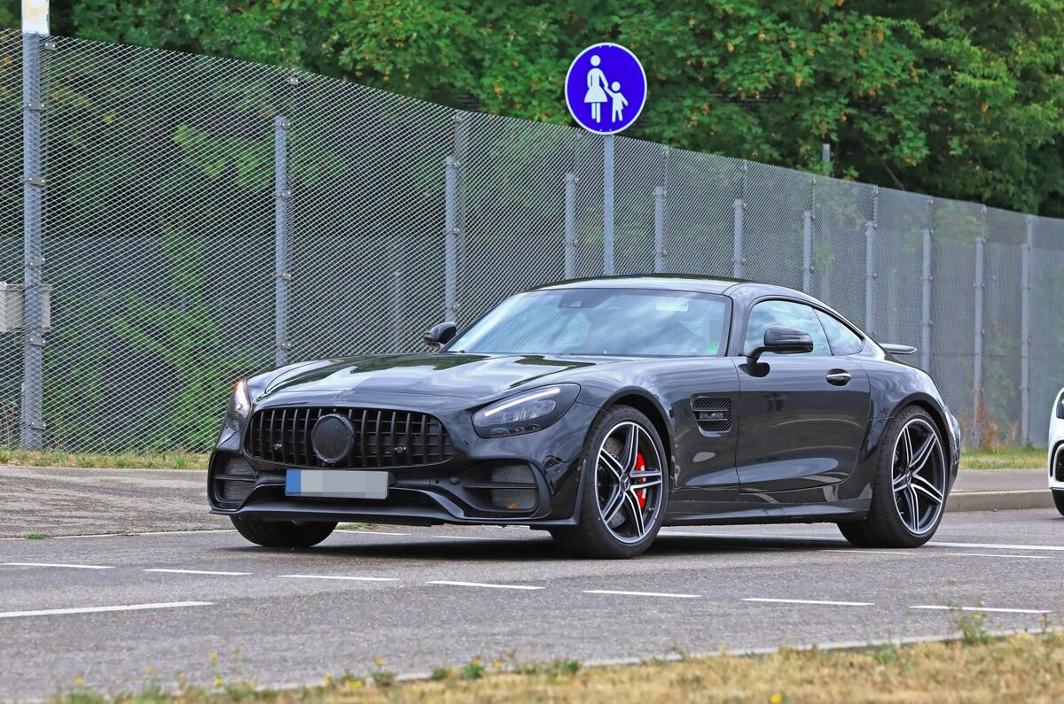 Mercedes Amg Gt Facelift Seen Testing Ahead Of Likely La