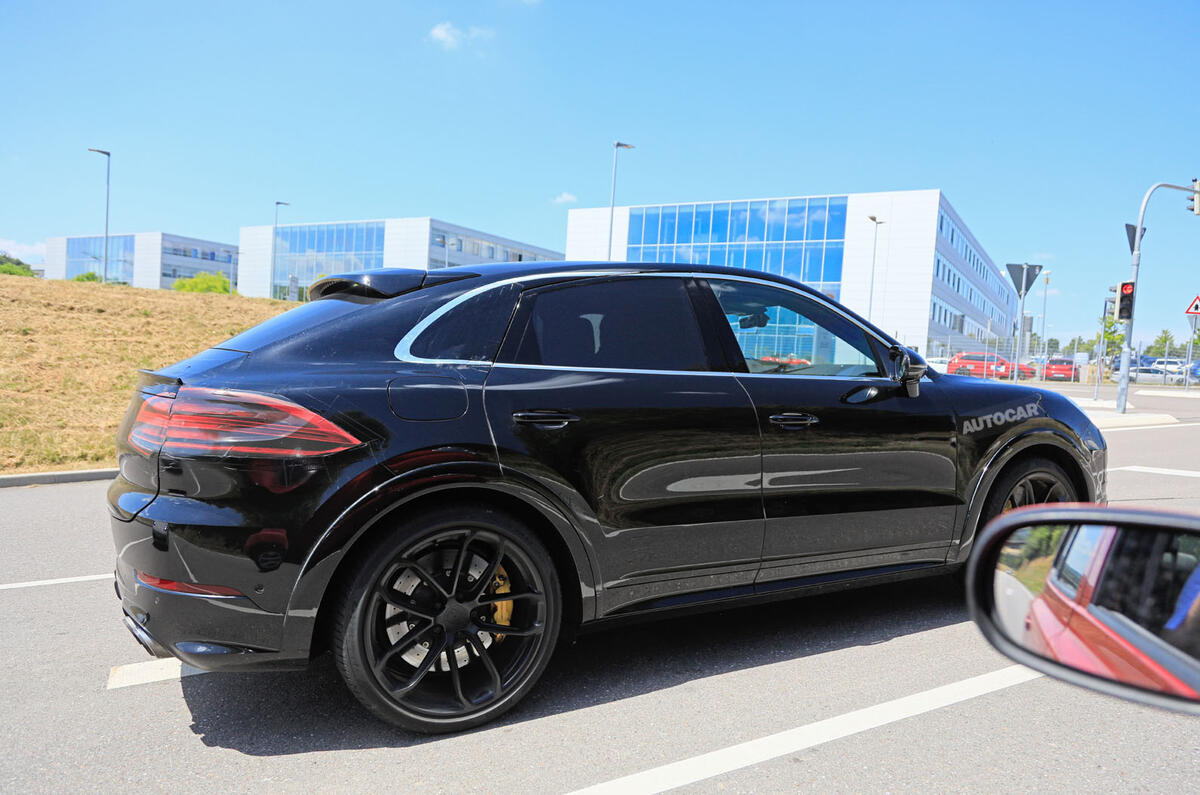 Porsche Cayenne coupé: first pictures of 2019 BMW X6 rival
