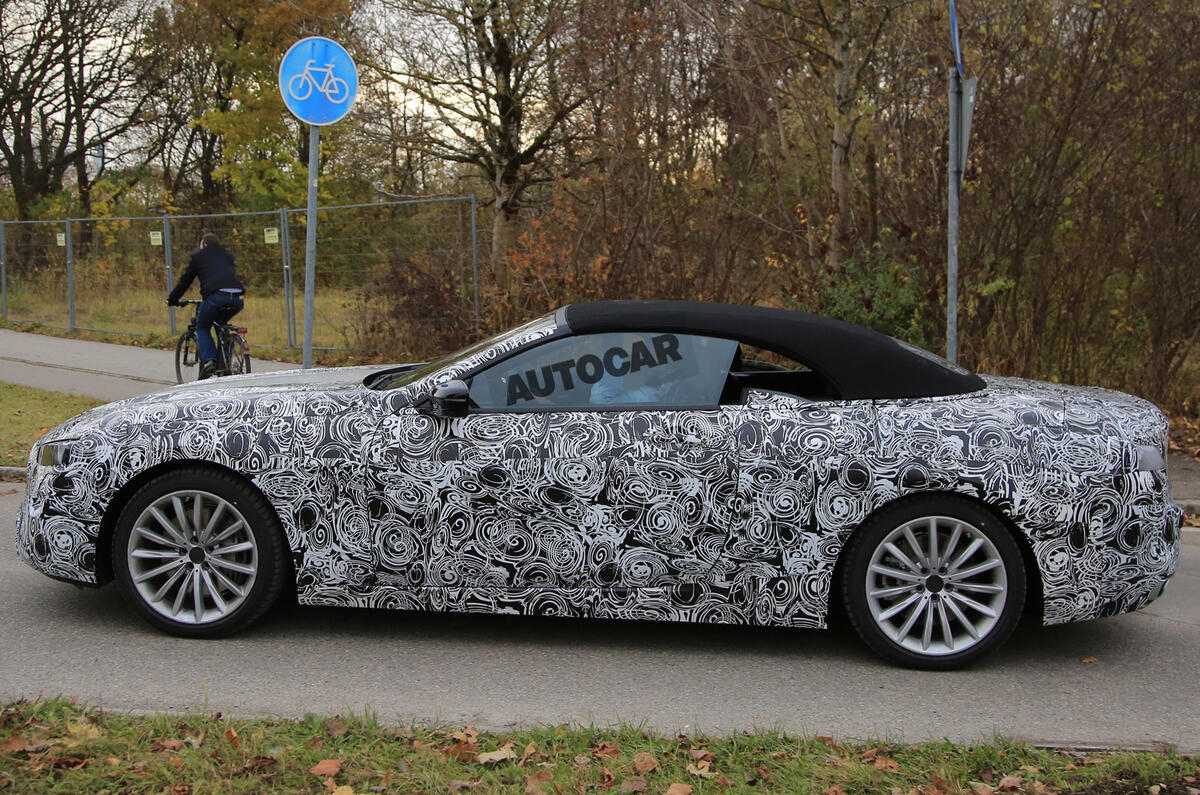 BMW 8 Series spotted in development
