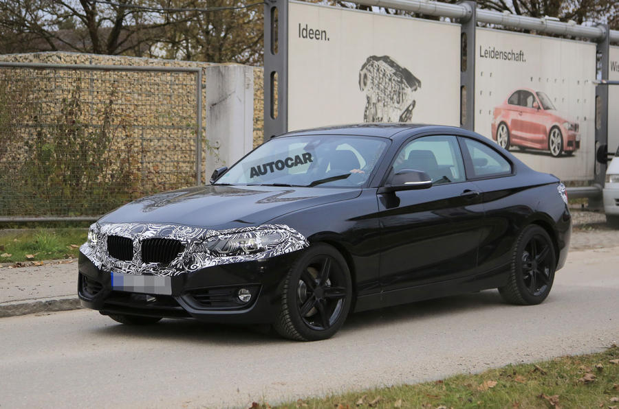 2017 BMW 2 Series spotted testing