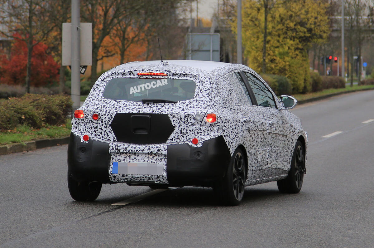 18 Vauxhall Corsa Hatch Spotted With Revised Interior Autocar