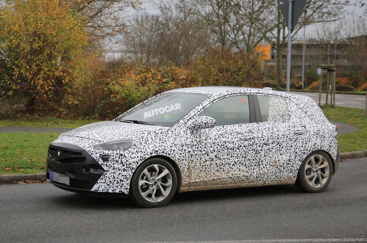 18 Vauxhall Corsa Hatch Spotted With Revised Interior Autocar