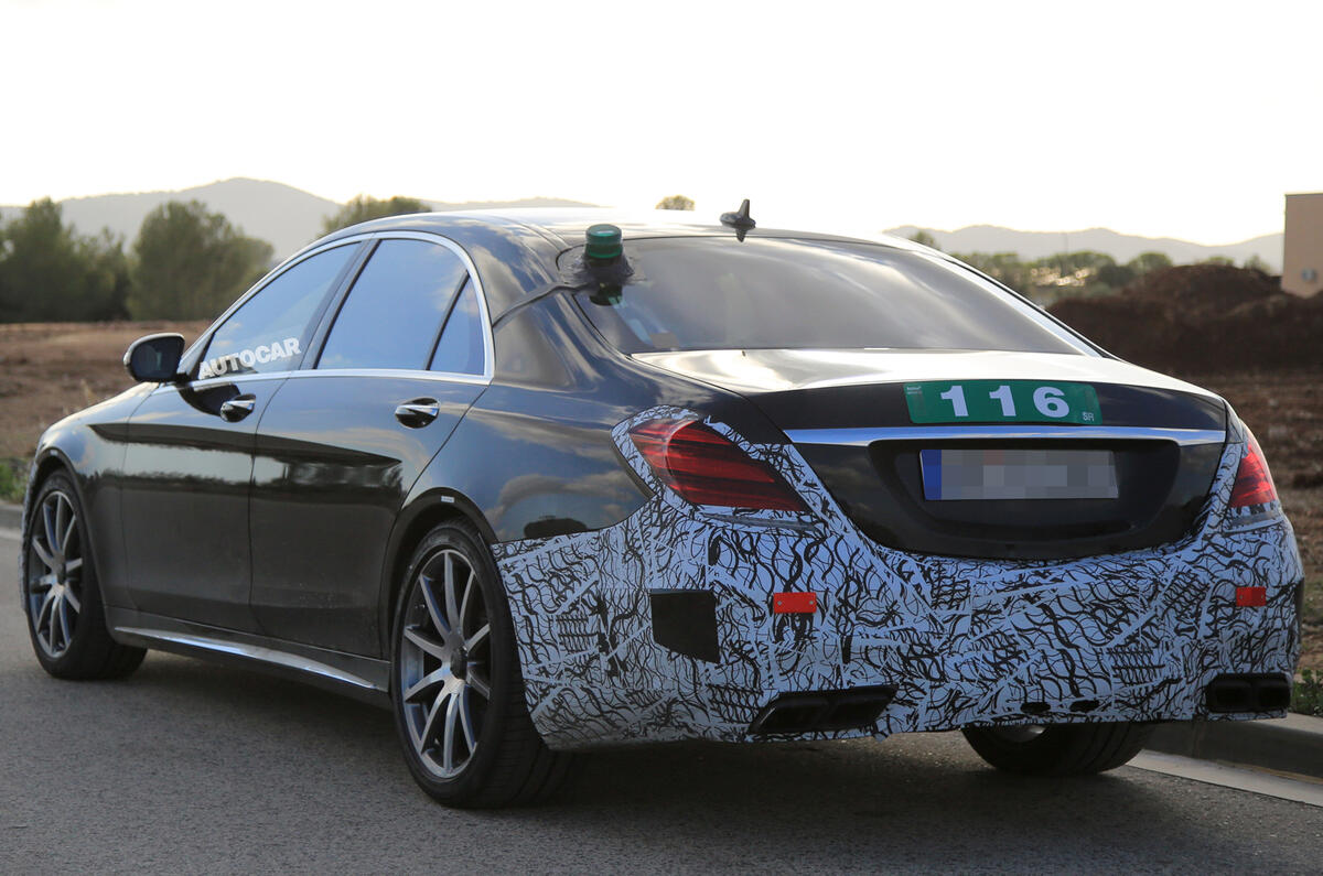 2017 Mercedes-Benz S-Class and AMG S 63 - latest spy pics