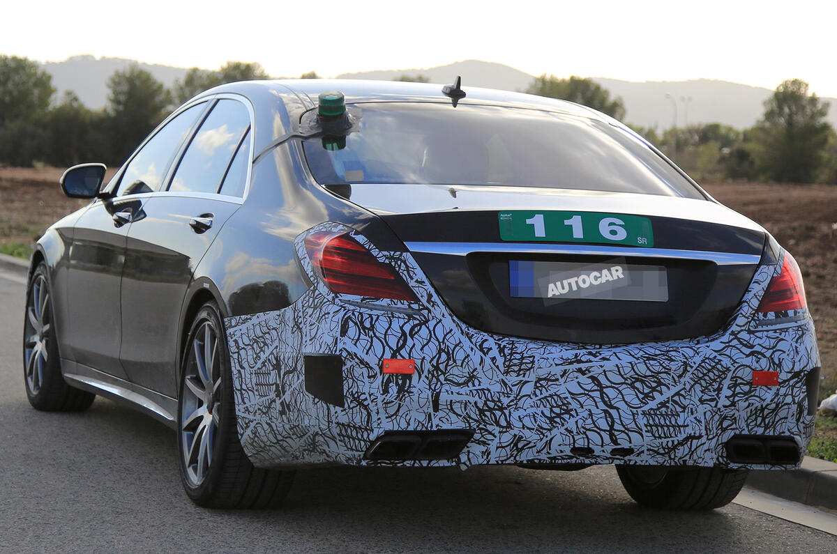 2017 Mercedes-Benz S-Class and AMG S 63 - latest spy pics