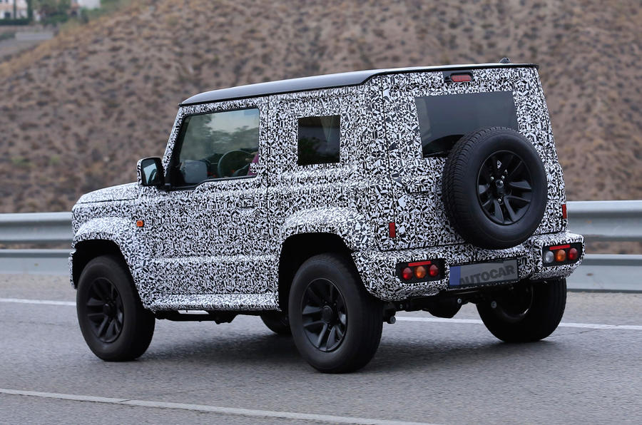 Next Suzuki Jimny spotted testing in run-up to Tokyo reveal