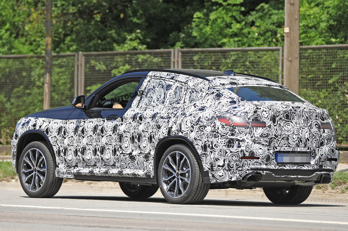 Bmw X4 Spotted In Hot M40i Form Ahead Of 2018 Launch Autocar