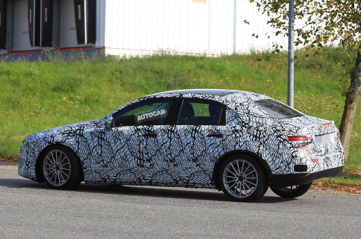 Mercedes-Benz A-Class saloon tests on public roads for the first time