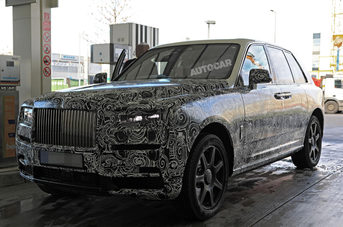 Rolls-Royce Cullinan SUV on course to rival Bentayga in 2018