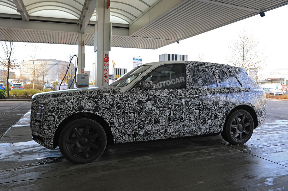 Rolls-Royce Cullinan SUV on course to rival Bentayga in 2018