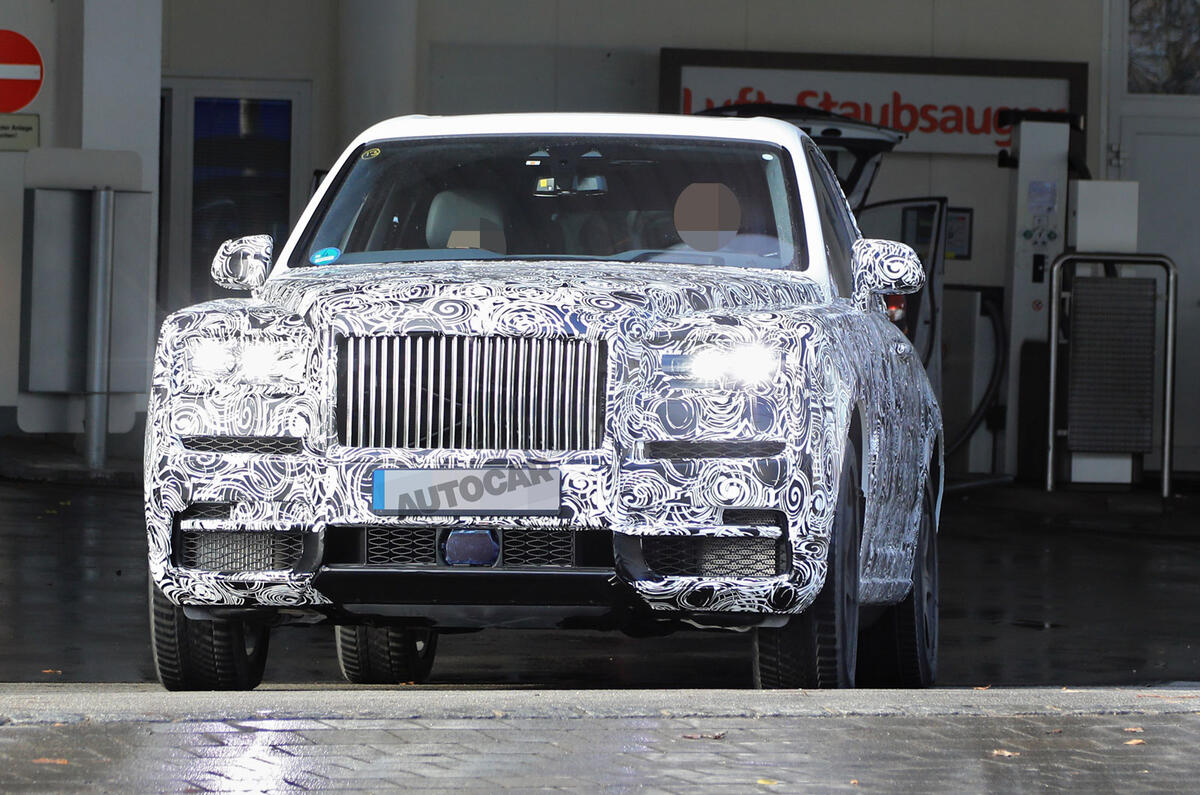 Rolls-Royce Cullinan SUV on course to rival Bentayga in 2018
