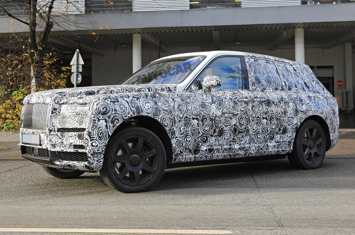 Rolls-Royce Cullinan SUV on course to rival Bentayga in 2018