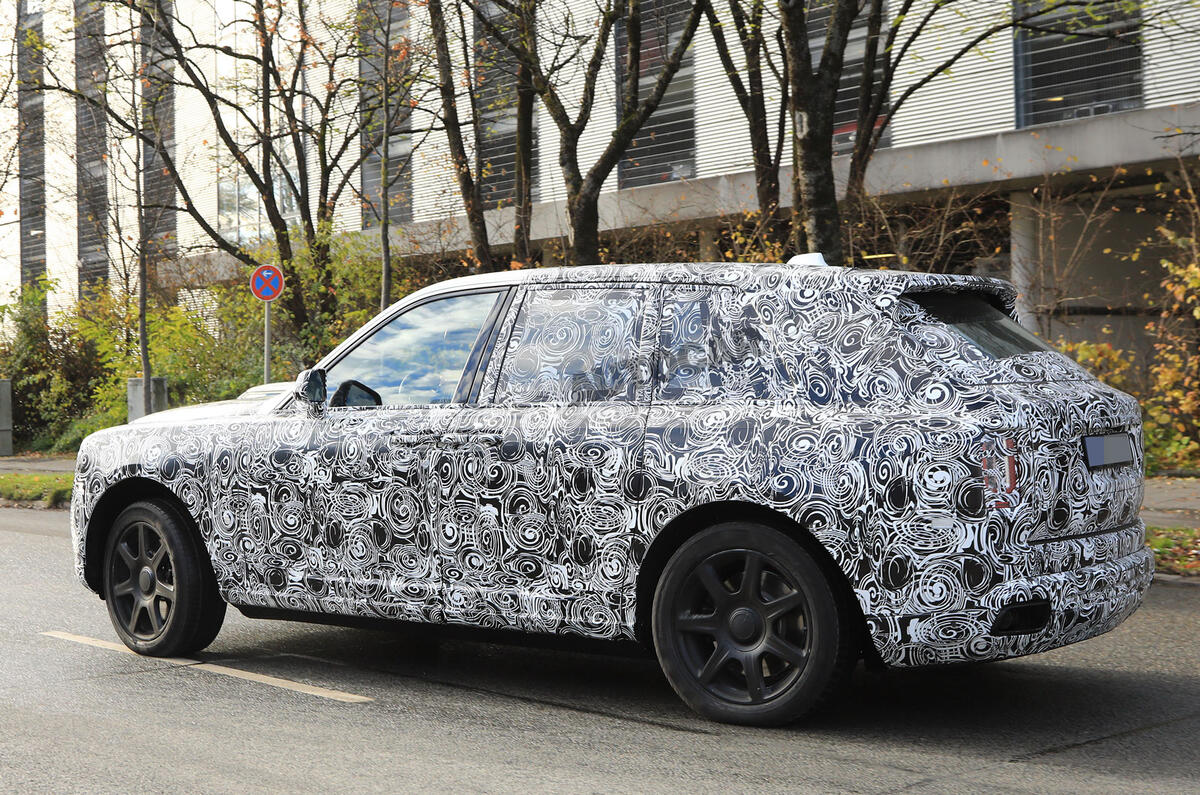 Rolls-Royce Cullinan SUV on course to rival Bentayga in 2018