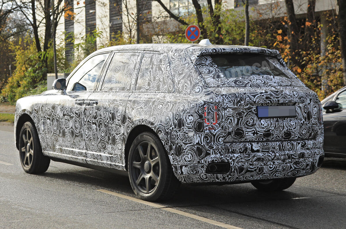 Rolls-Royce Cullinan SUV on course to rival Bentayga in 2018