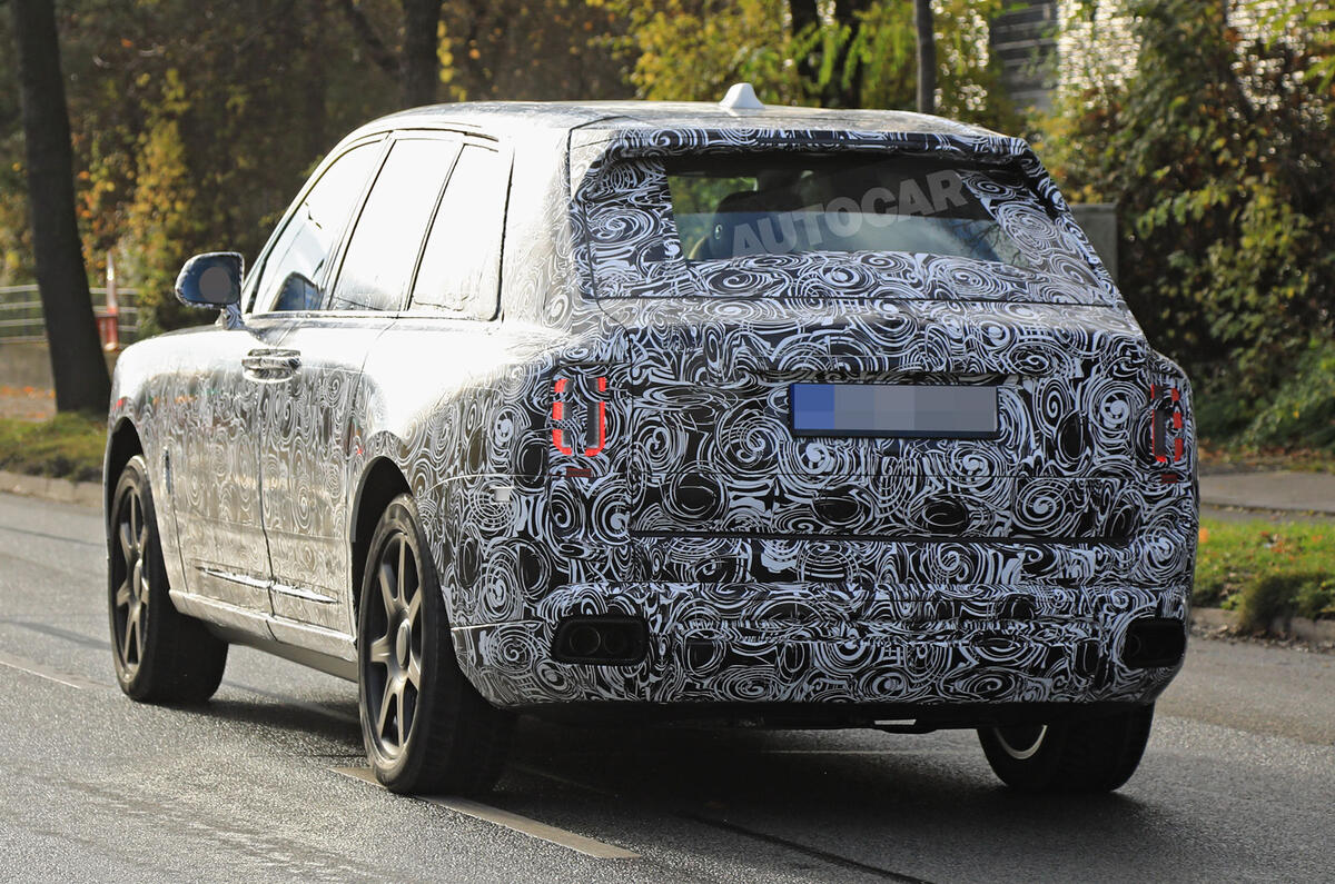 Rolls Royce Cullinan Suv On Course To Rival Bentayga In