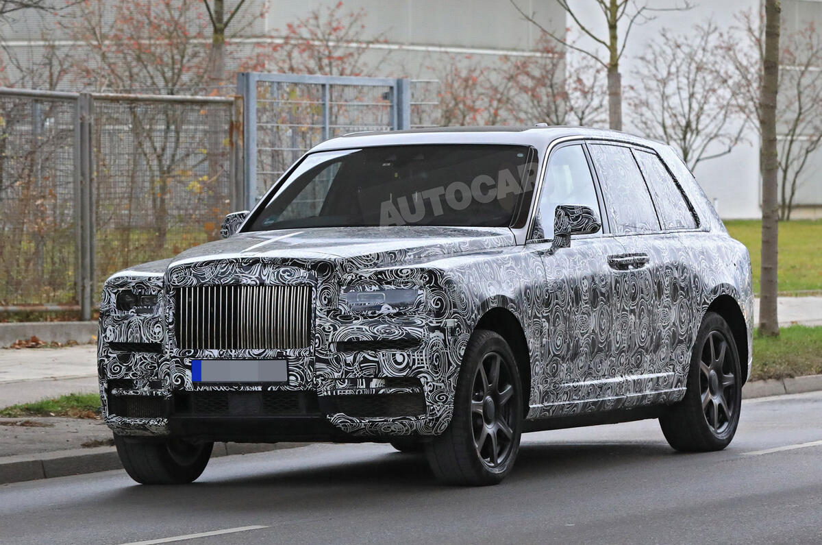 Rolls Royce Cullinan Suv On Course To Rival Bentayga In