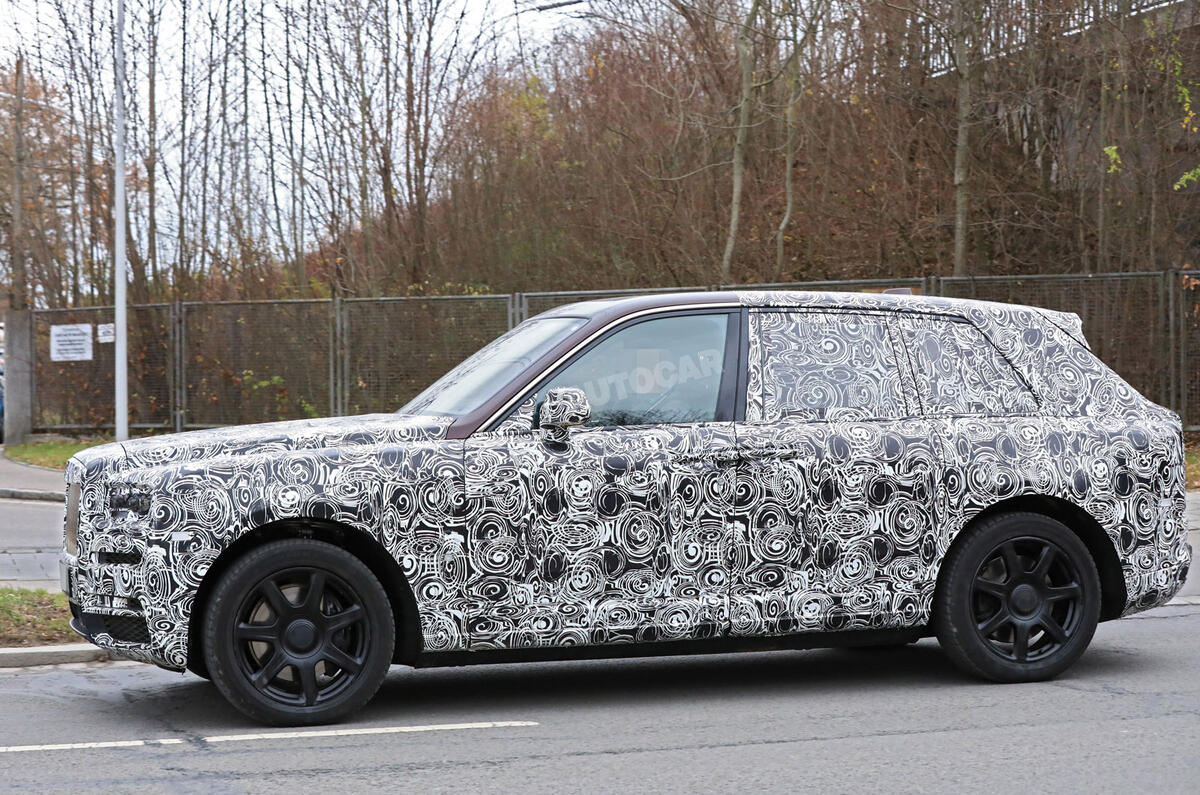Rolls-Royce Cullinan SUV on course to rival Bentayga in 2018