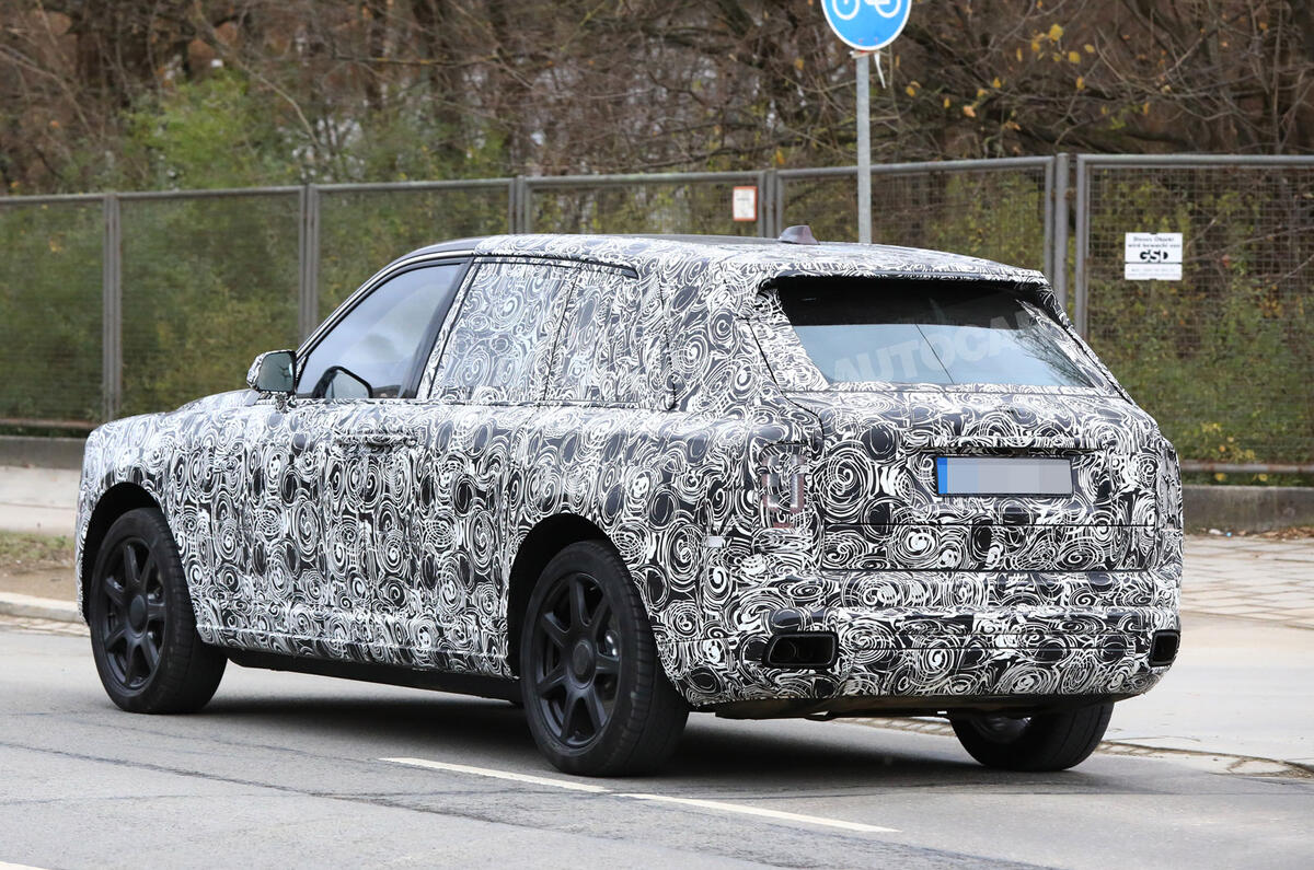 Rolls-Royce Cullinan SUV on course to rival Bentayga in 2018