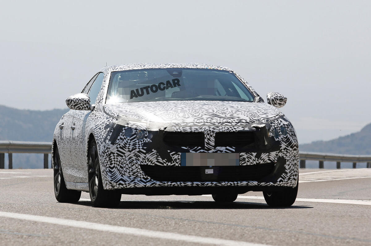 flagship saloon volition become parent styling inspired yesteryear the Instinct concept of final yr 2018 Peugeot 508 leaks ahead of Geneva motor exhibit debut