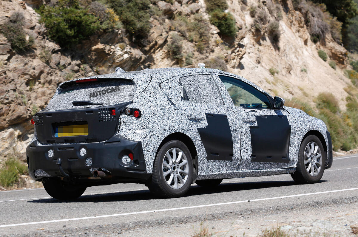 2019 Ford Focus spotted with production body