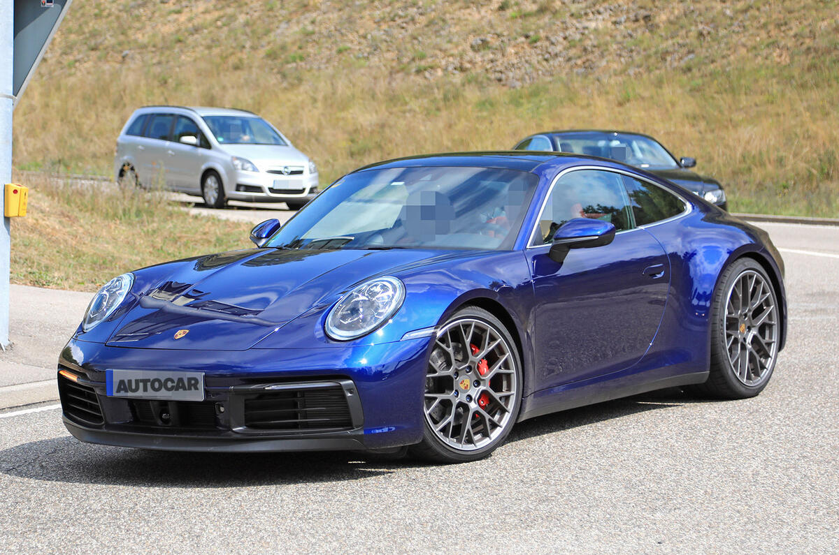 2019 Porsche 911 '992' – more undisguised prototypes spotted