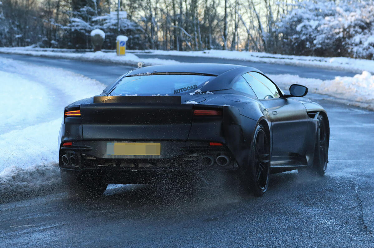 2018 Aston Martin Vanquish: Ferrari 812 Superfast rival caught testing in UK