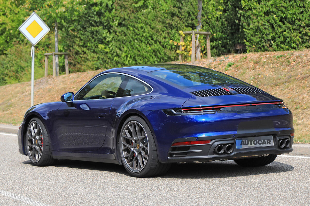 2019 Porsche 911 images of new '992' model leak Autocar