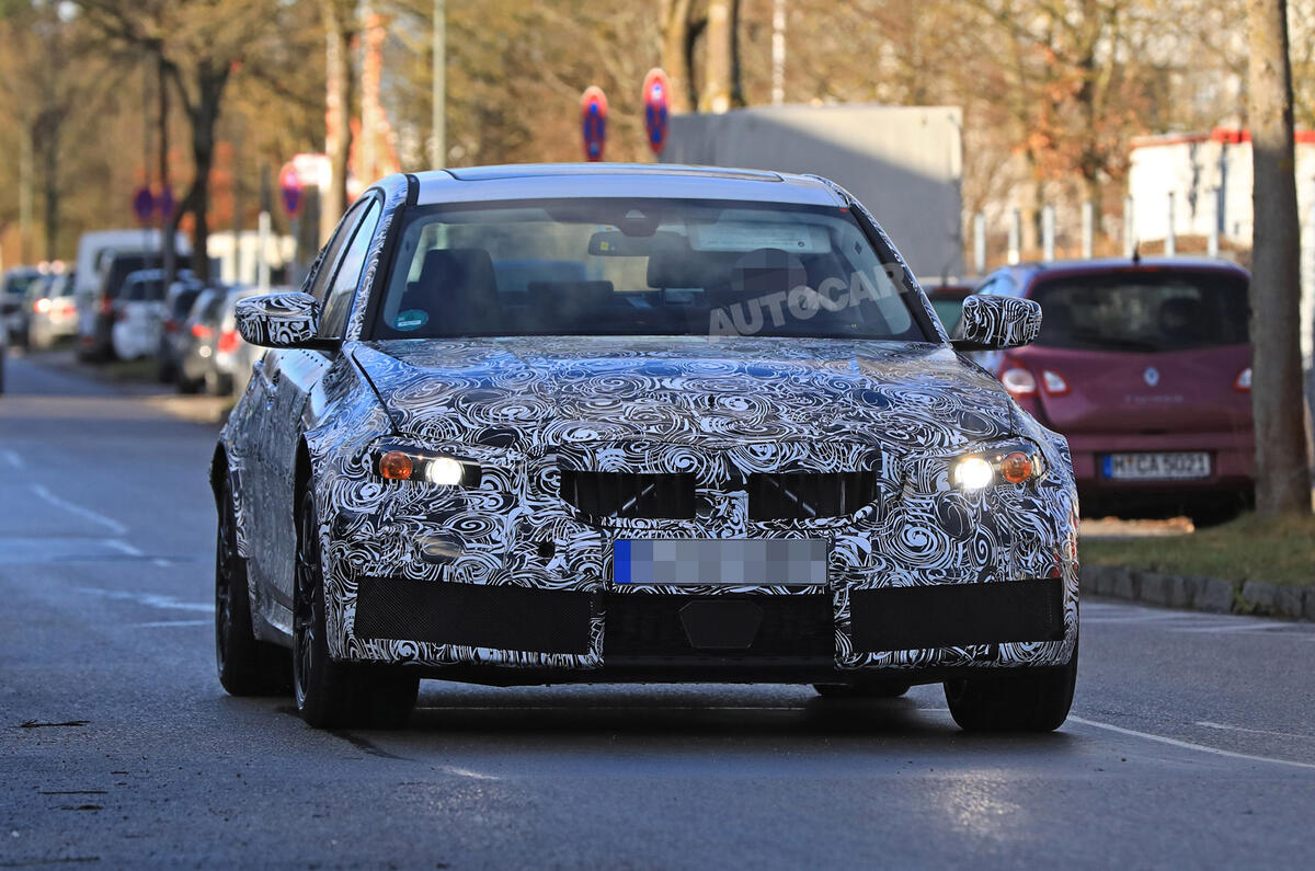 2020 BMW M3: first pictures of 465bhp super-saloon