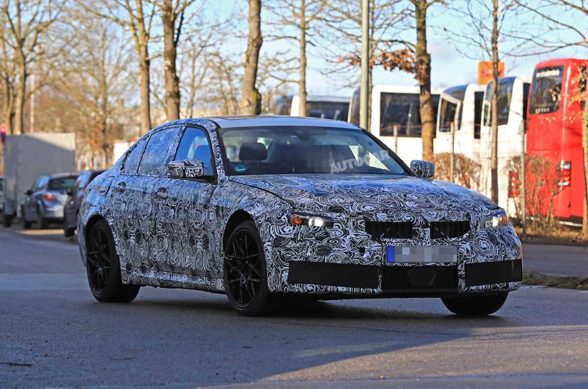 2020 BMW M3: first pictures of 465bhp super-saloon