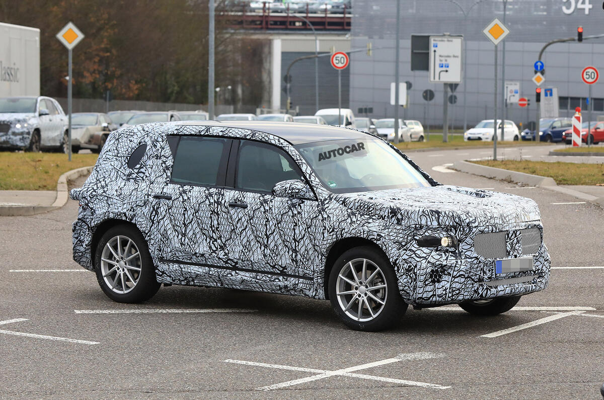 2019 Mercedes Glb Road Biased G Class Sibling Caught