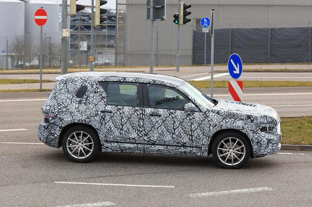 2019 Mercedes Amg Glb 35 Caught In First Spyshots Autocar