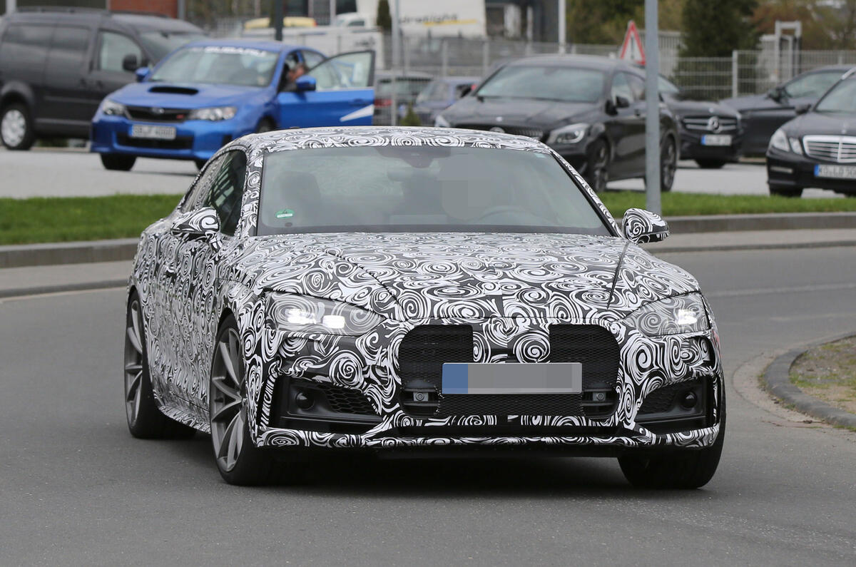 2017 Audi Rs5 New Turbocharged V6 Note Recorded At The Ring Autocar