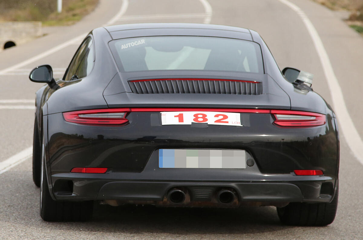 Next Porsche 911 spotted testing at Nürburgring