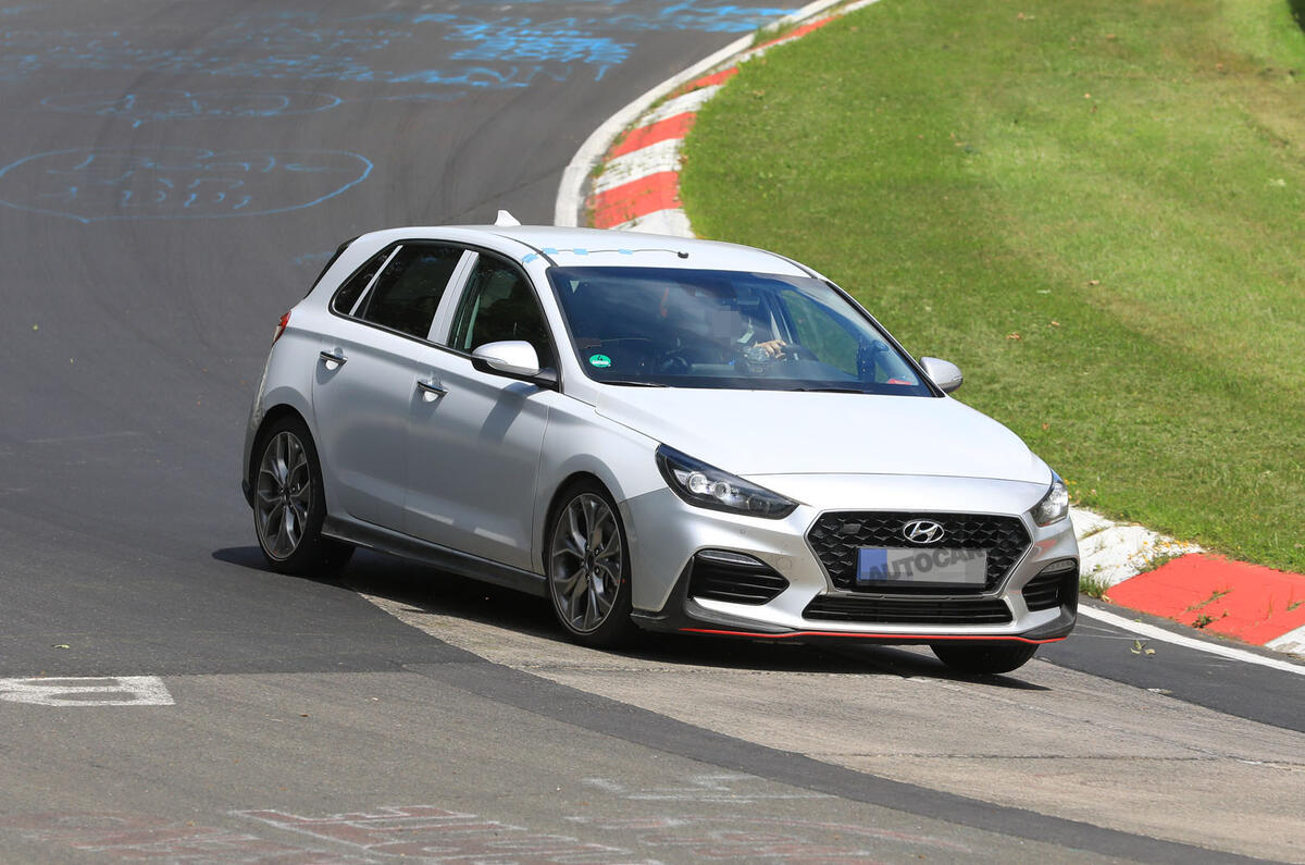 Hyundai I30 N Line Spotted Ahead Of Summer Launch Autocar