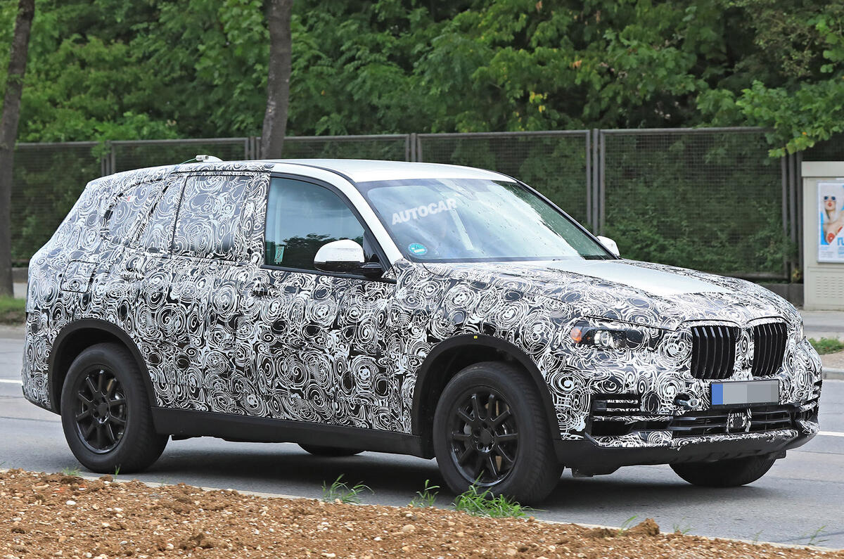 Next BMW X5 spotted