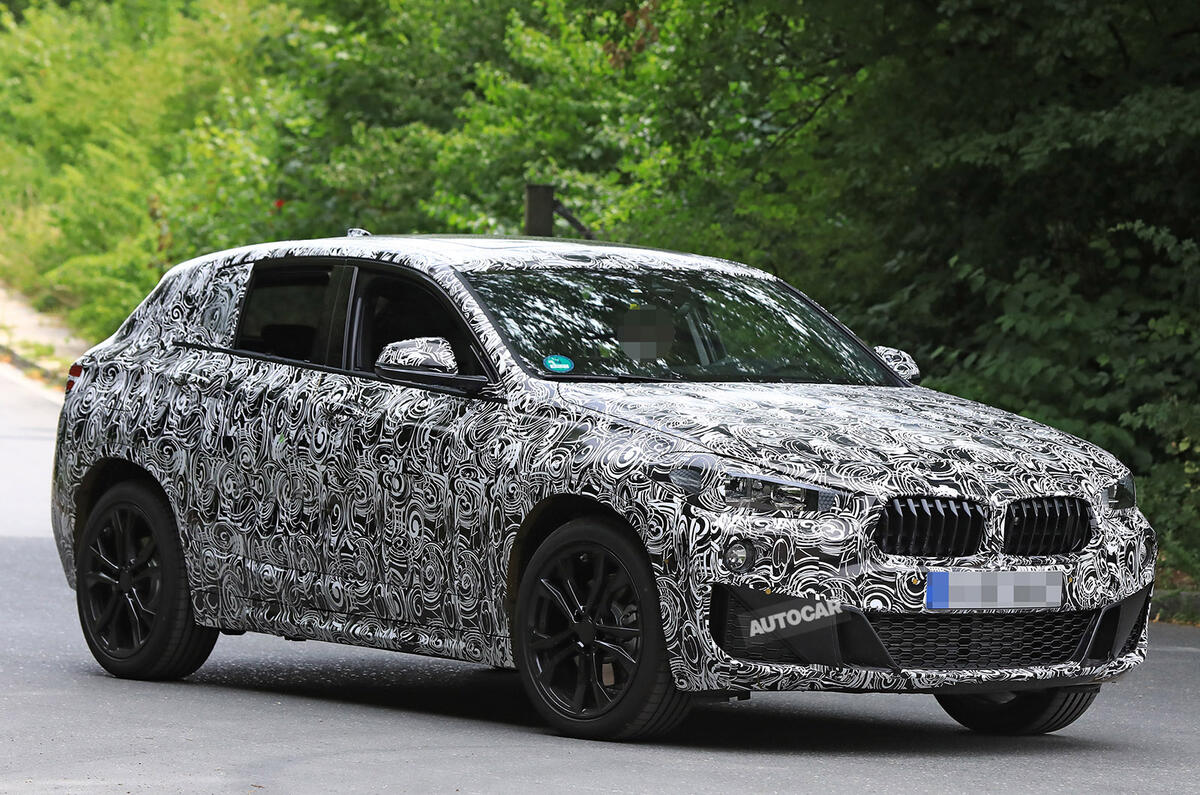 BMW X2 test shots show concept looks to remain for production