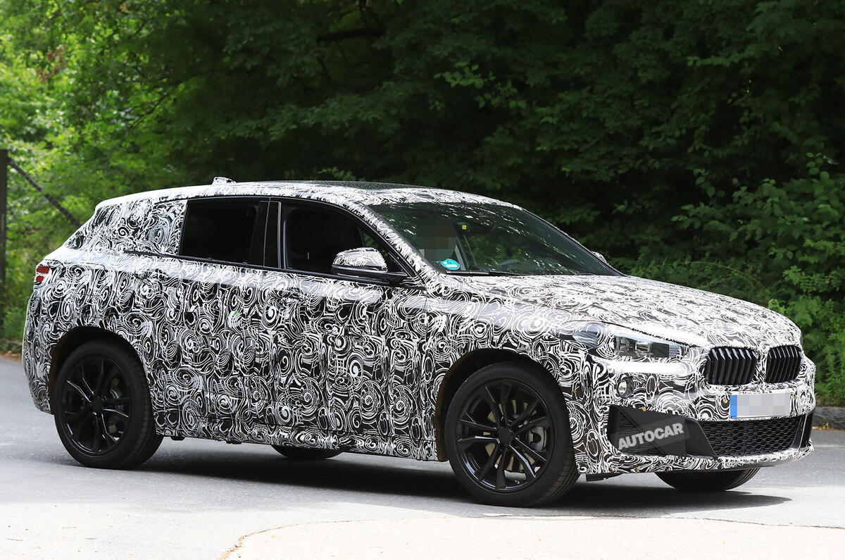 BMW X2 test shots show concept looks to remain for production