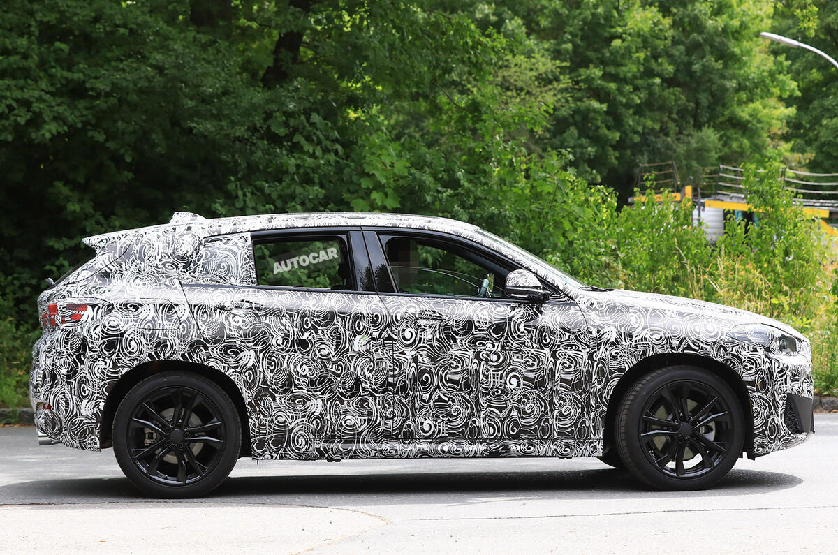 BMW X2 test shots show concept looks to remain for production