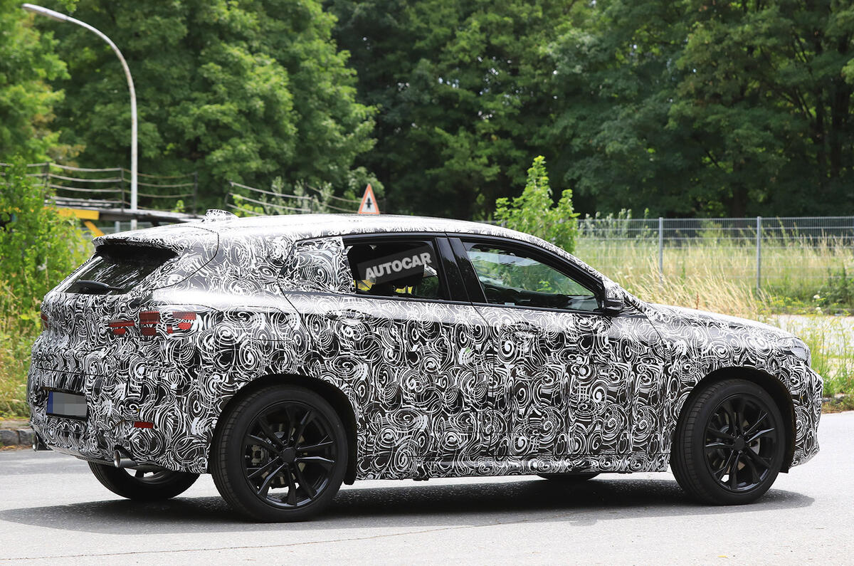 BMW X2 test shots show concept looks to remain for production