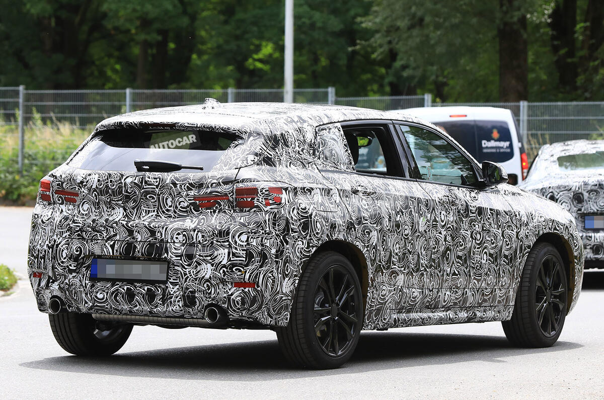 BMW X2 test shots show concept looks to remain for production