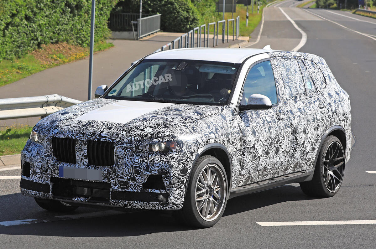 Next BMW X5 spotted - 600bhp BMW X5 M tests at Nürburgring
