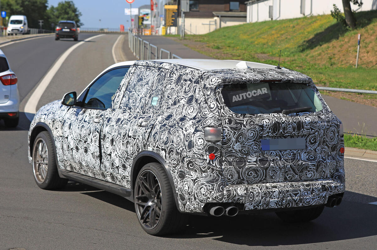 Next BMW X5 spotted - 600bhp BMW X5 M tests at Nürburgring