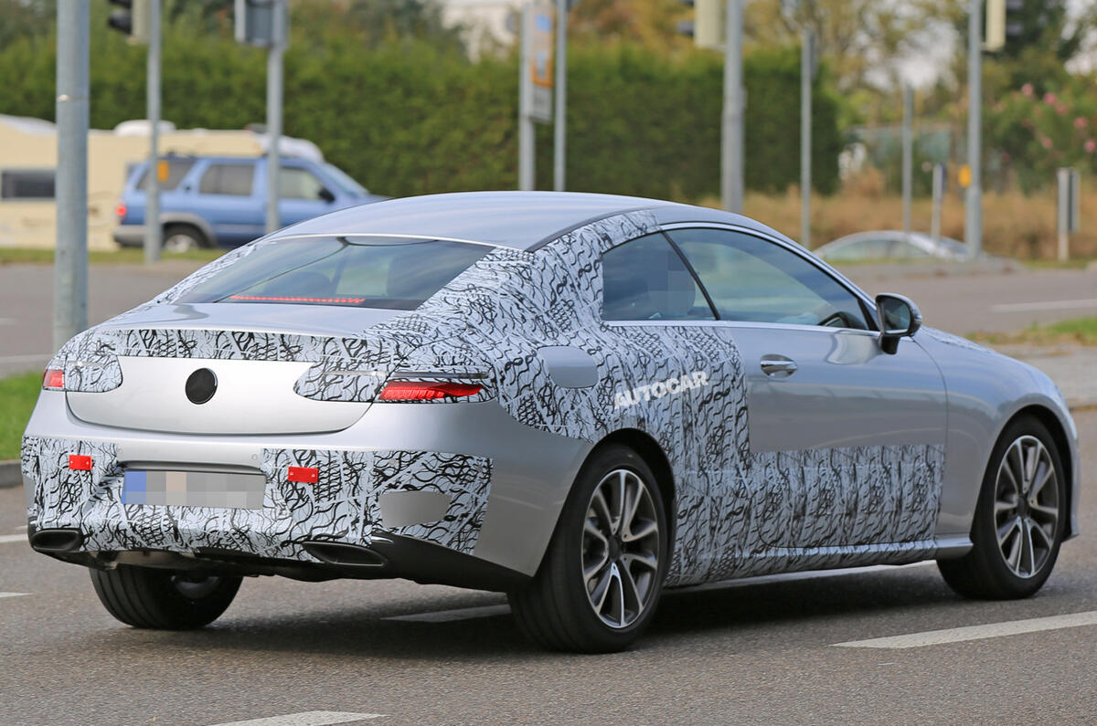 New Mercedes-Benz E-Class Coupé - latest spy pictures