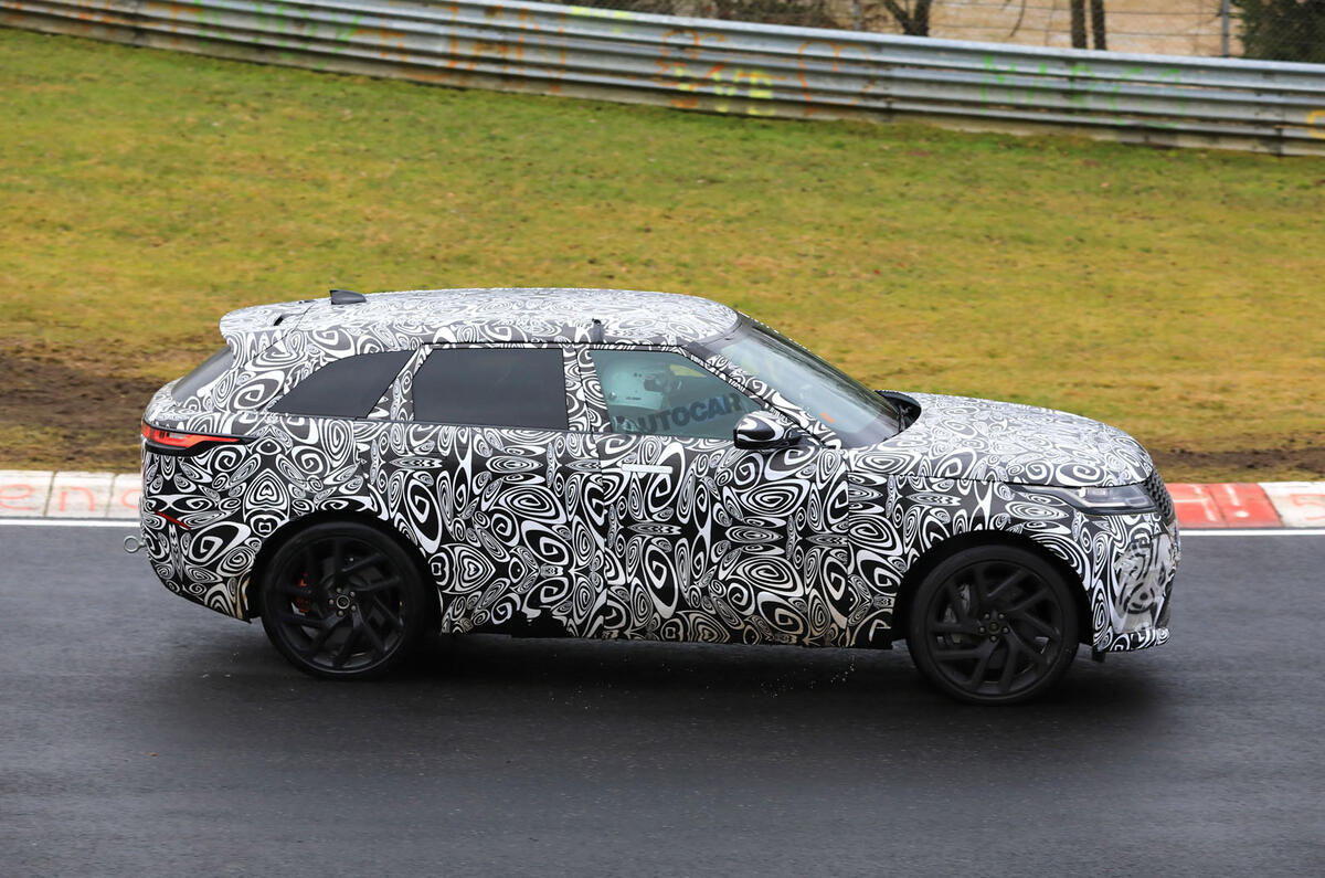 542bhp Velar Svr To Be Quickest Range Rover Yet Autocar