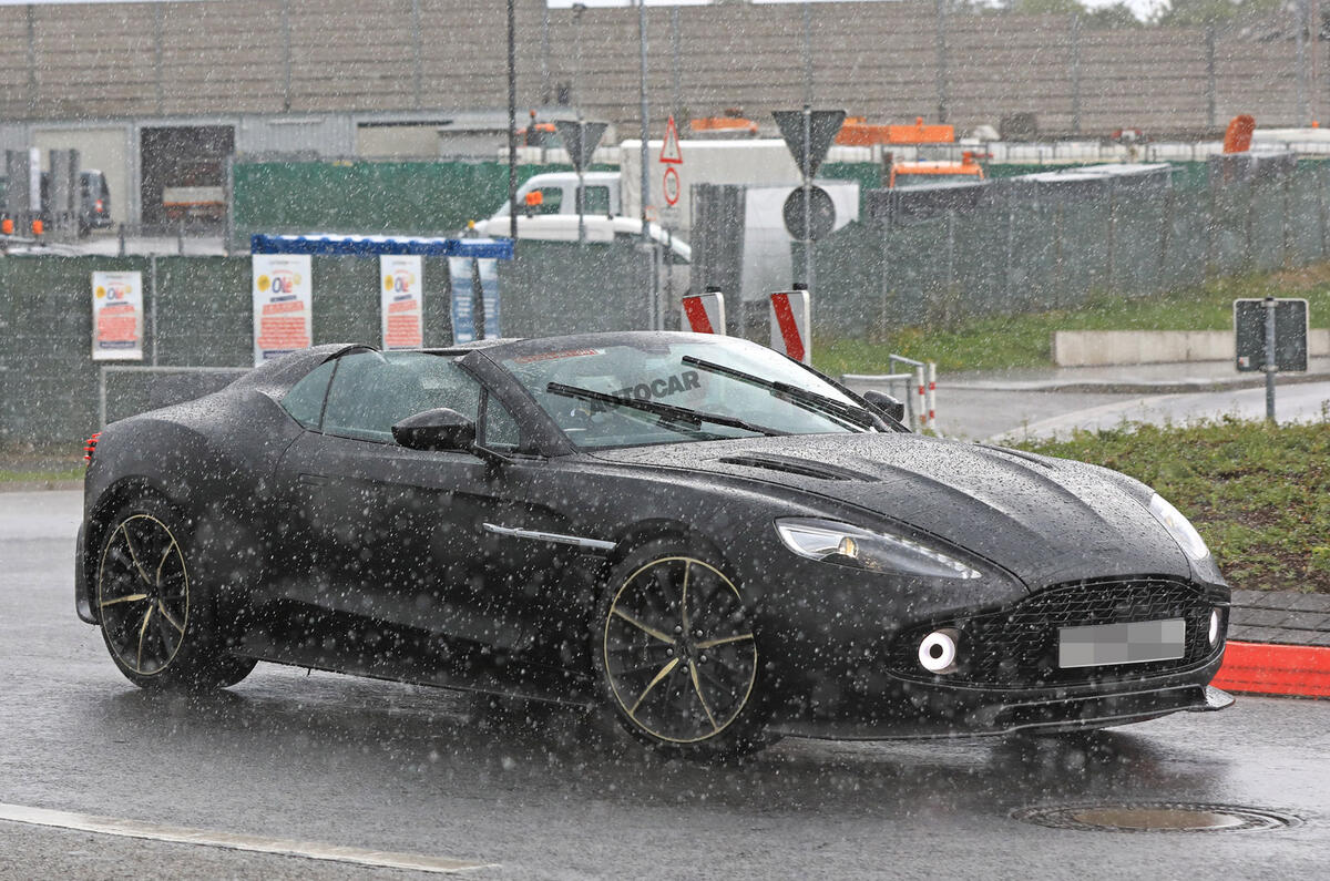 Aston Martin Vanquish Zagato Volante And Speedster Spotted Testing