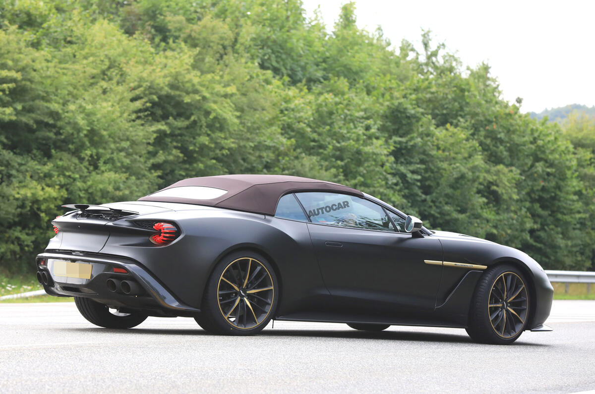 Aston Martin Vanquish Zagato Volante And Speedster Spotted