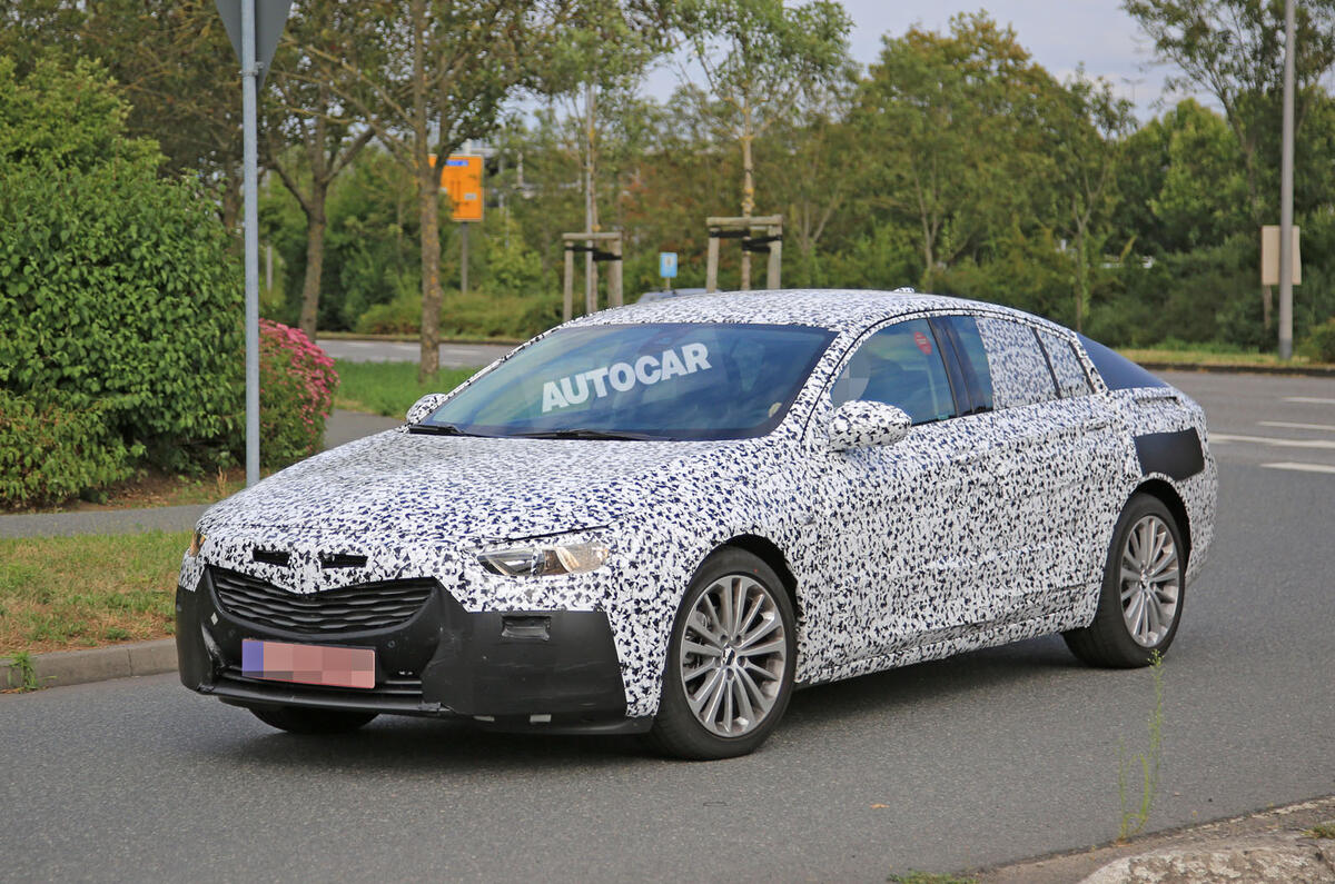 Vauxhall Insignia spy shots