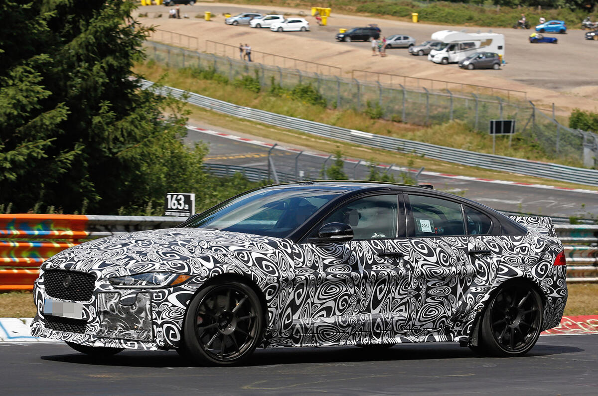 Jaguar Xe Sv Project 8 Nurburgring Record Breaker Arrives In La Autocar More than 100 had already been snapped up before the car was revealed at the goodwood festival of speed in as well as being one of the most powerful jag's ever produced, the project 8 is also one of the most expensive, priced at £149,995. autocar