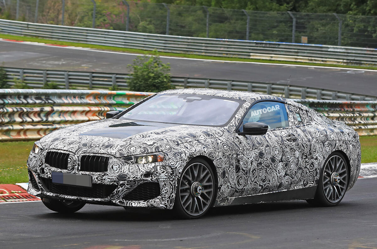 BMW 8 Series test car offers clearest glimpse of coupé design