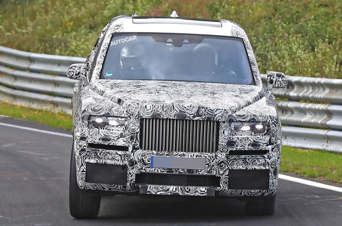 2018 Rolls-Royce Cullinan SUV on course to rival Bentayga in 2018