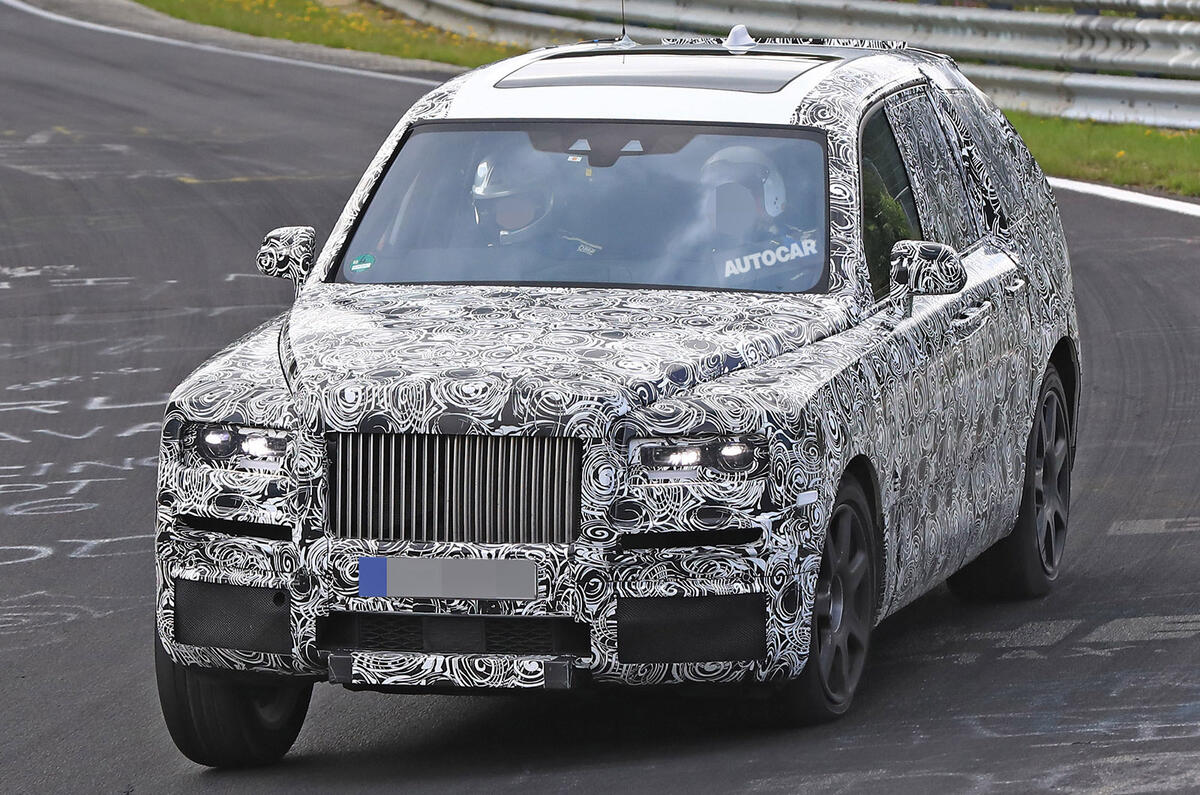 2018 Rolls-Royce Cullinan SUV on course to rival Bentayga in 2018